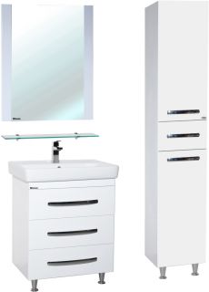 Тумба под раковину Bellezza Рокко 50см белый 00000010060